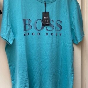 Mens BOSS Bundle Deal: Boss Hugo Boss Standard Rashguard T-Shirt & Hugo Boss Hat